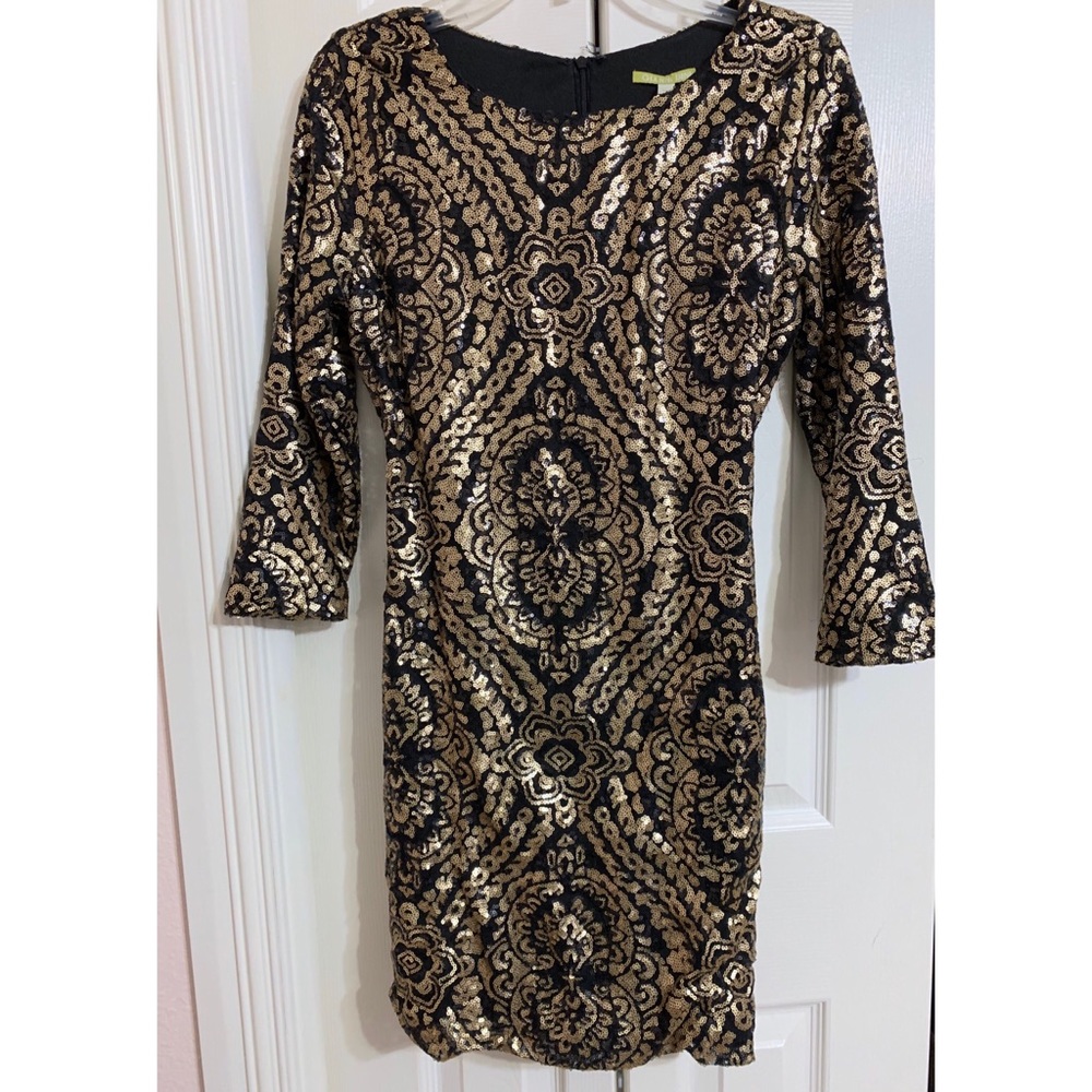 Sequin fall mini long sleeve dress! Beautiful!!